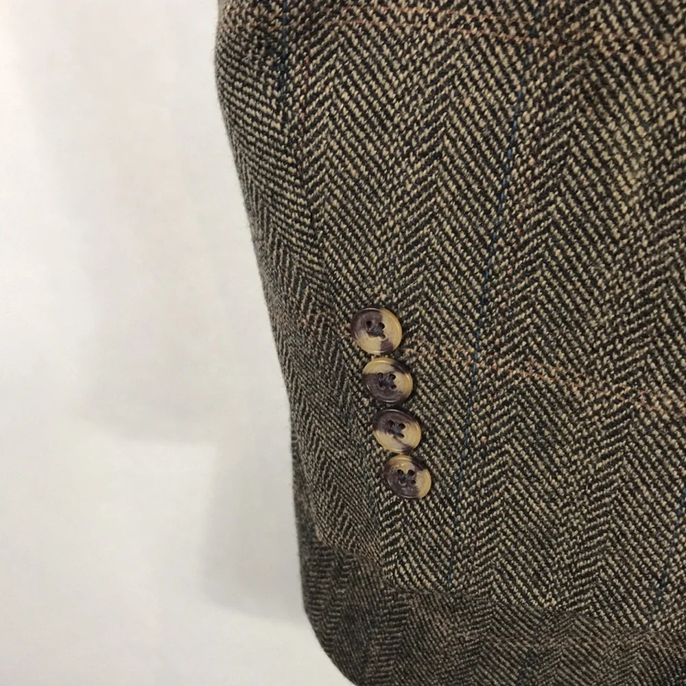 Lands’ End Sport Coat 44 Regular Lambs & Merino Wool blend Blazer - Picture 5 of 16
